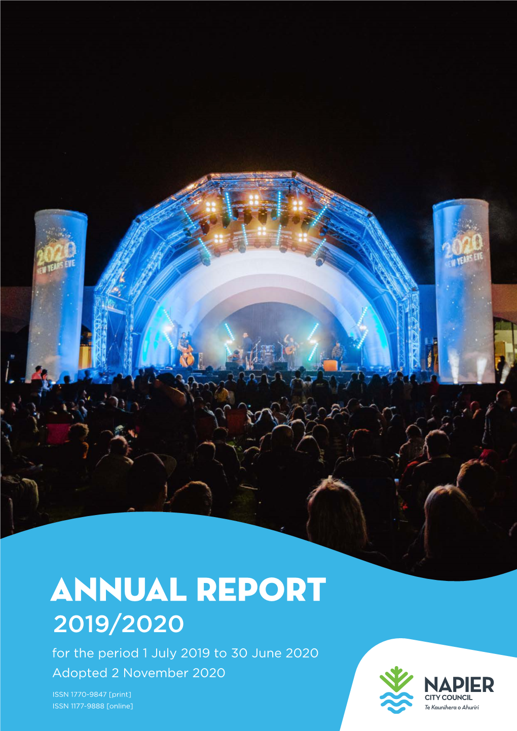 ANNUAL REPORT 2019/2020 for the Period 1 July 2019 to 30 June 2020 Adopted 2 November 2020
