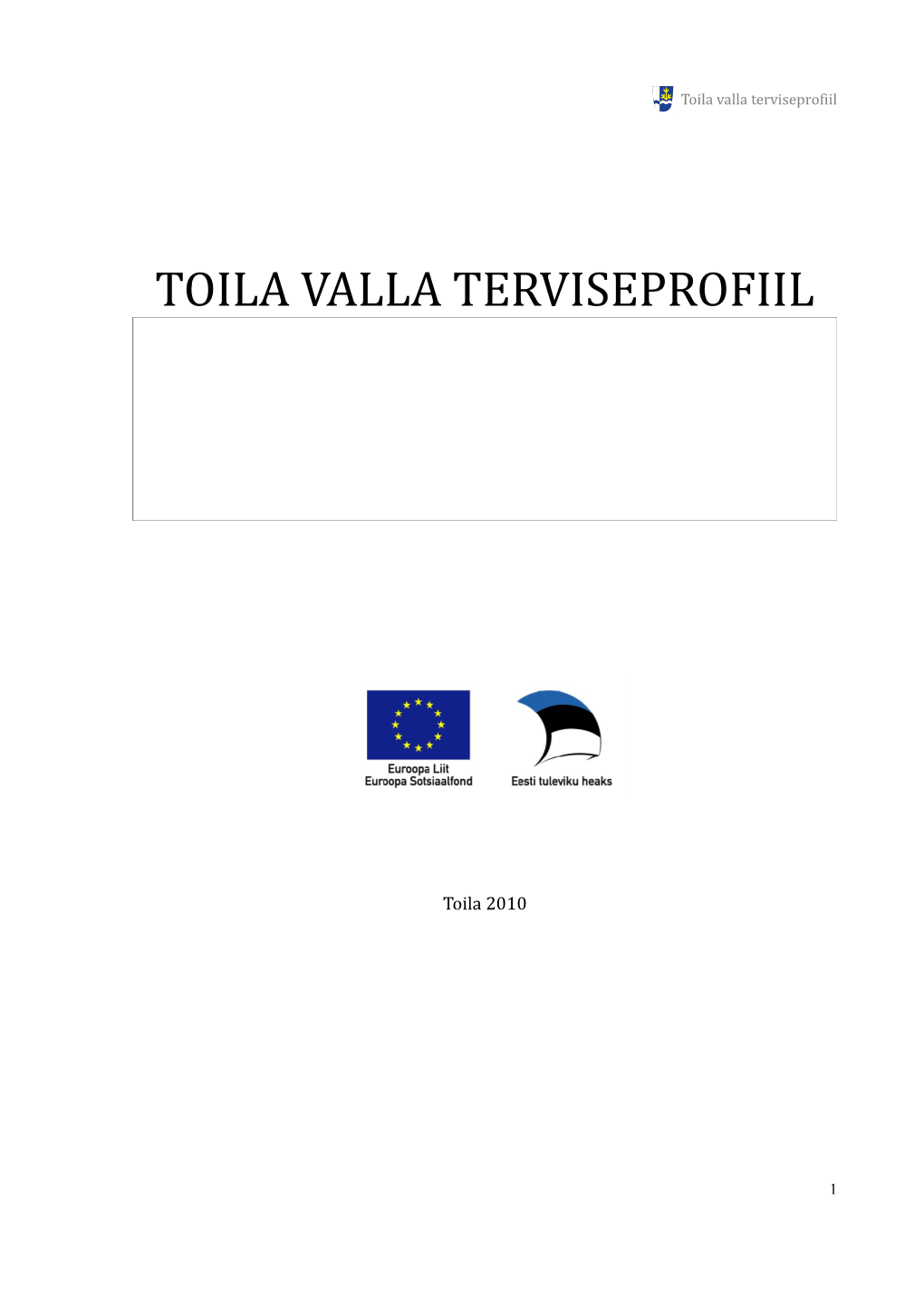 Toila Valla Terviseprofiil