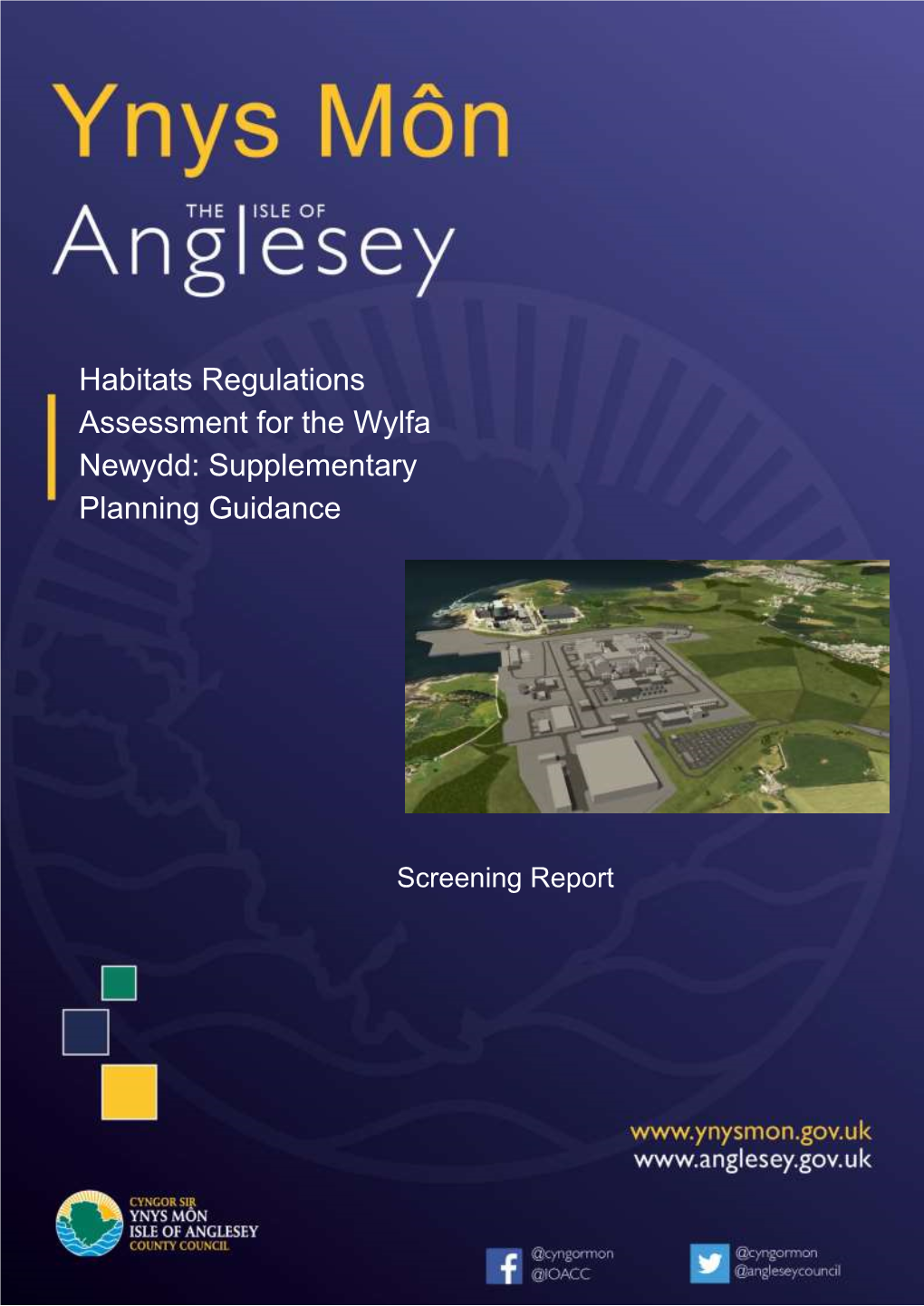 Habitats Regulations Assessment for the Wylfa Newydd: Supplementary Planning Guidance