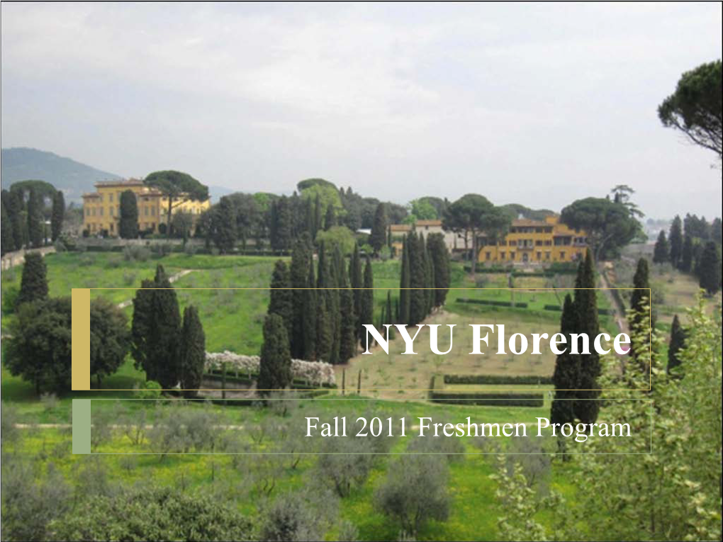 NYU Florence