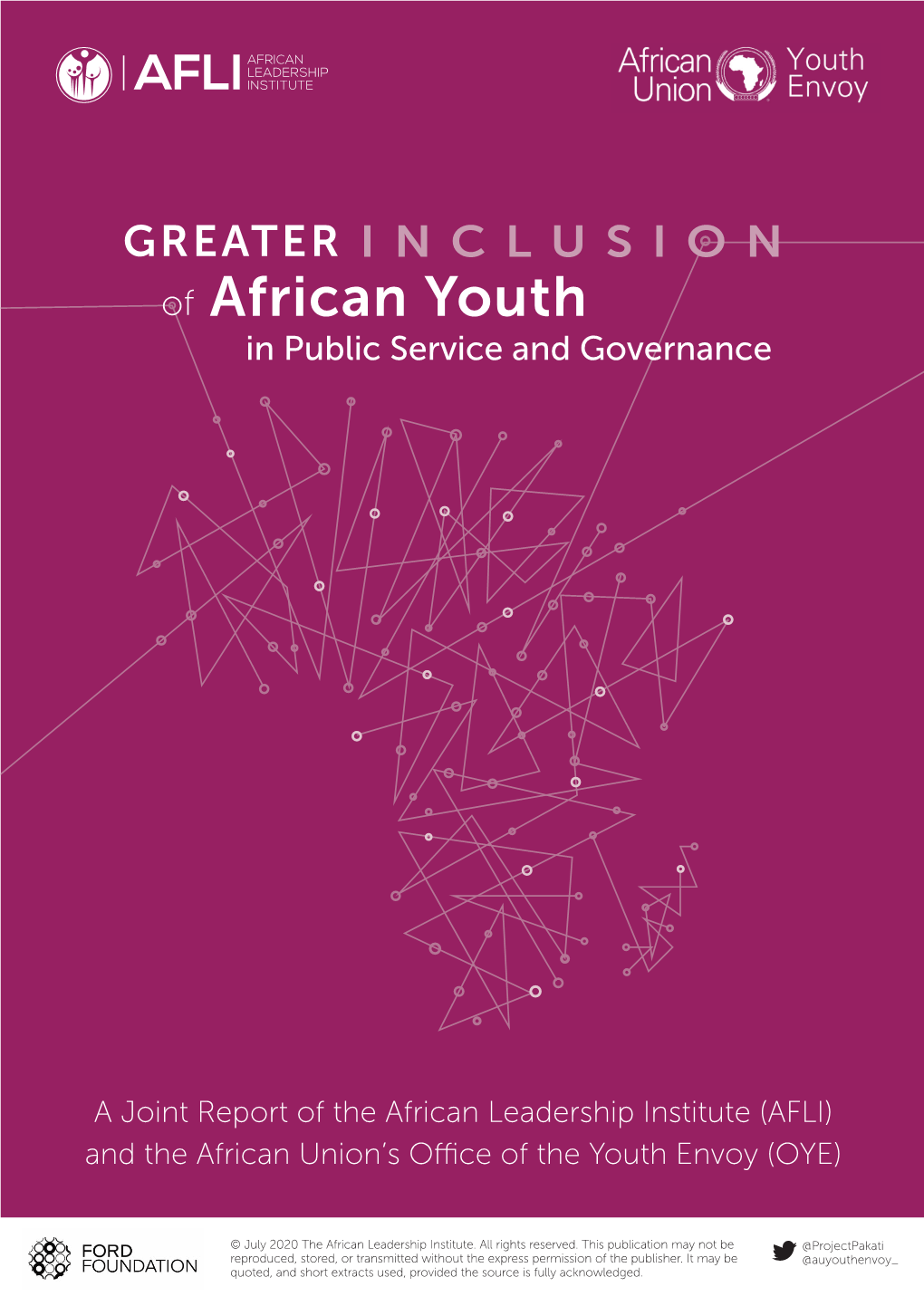 Report on Greater Inclusion of African Youth in Public Service