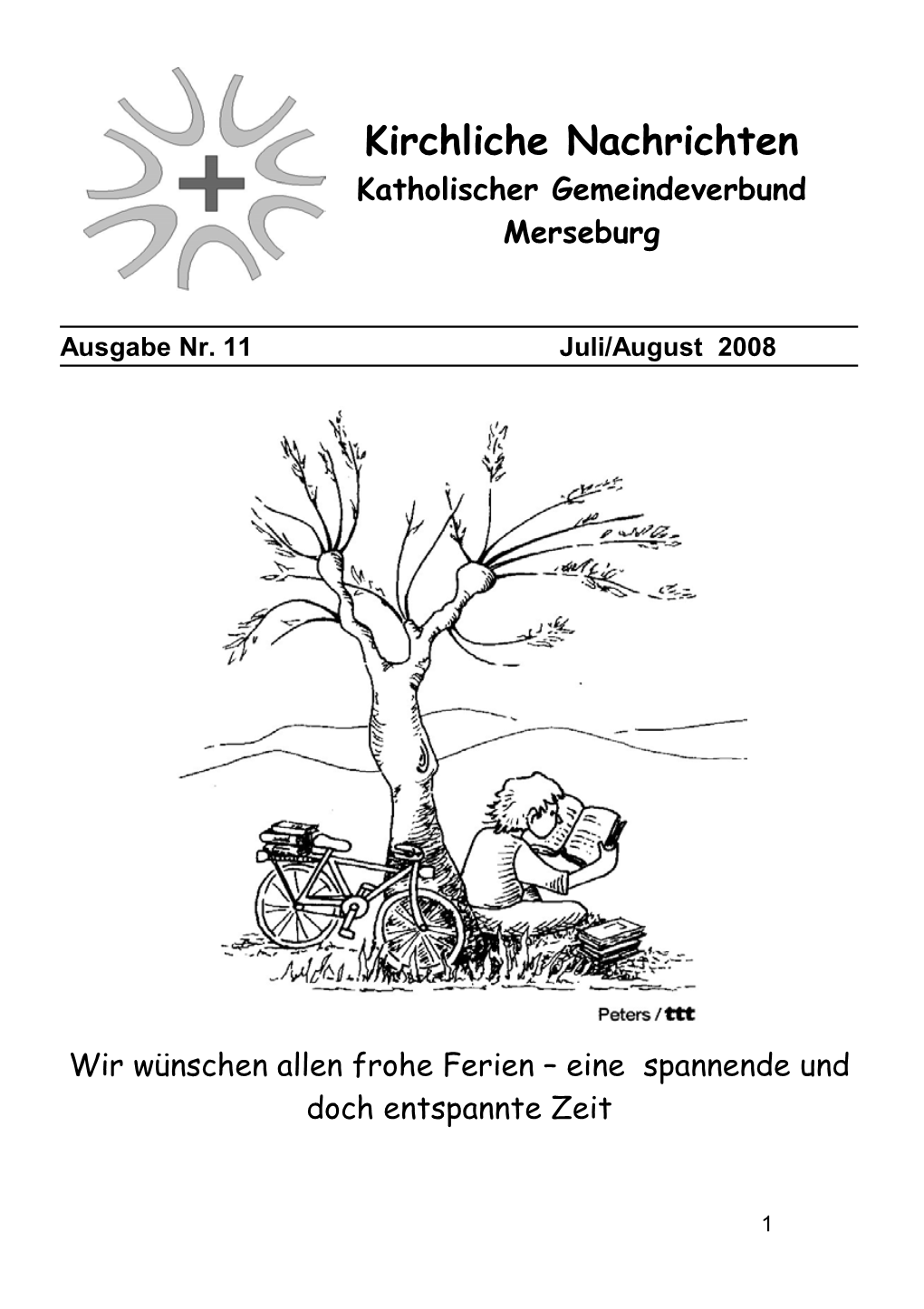 Kirchliche Nachrichten Katholischer Gemeindeverbund Merseburg