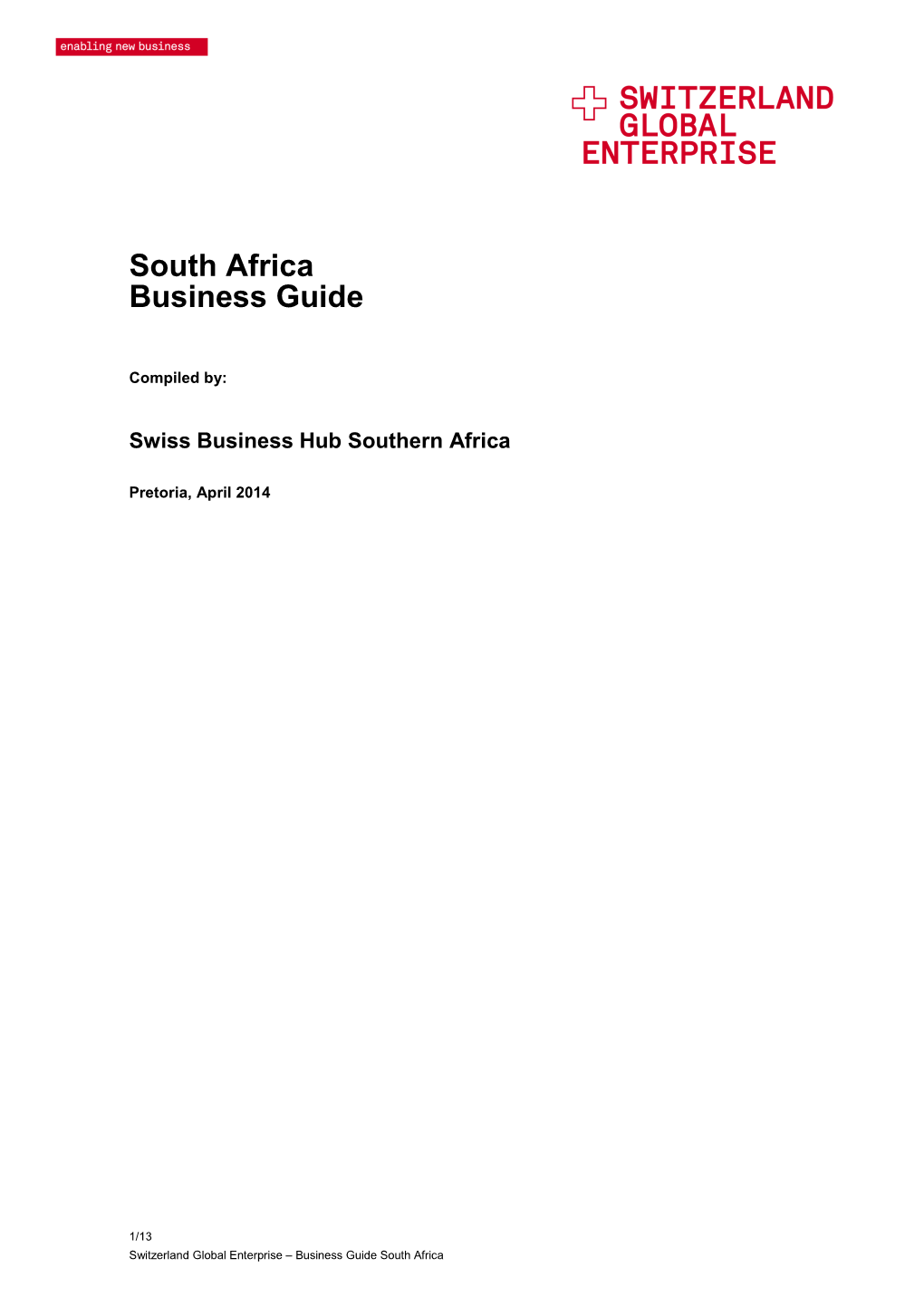 South Africa Business Guide