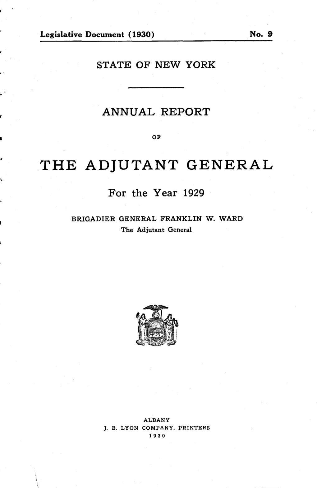 The Adjutant General