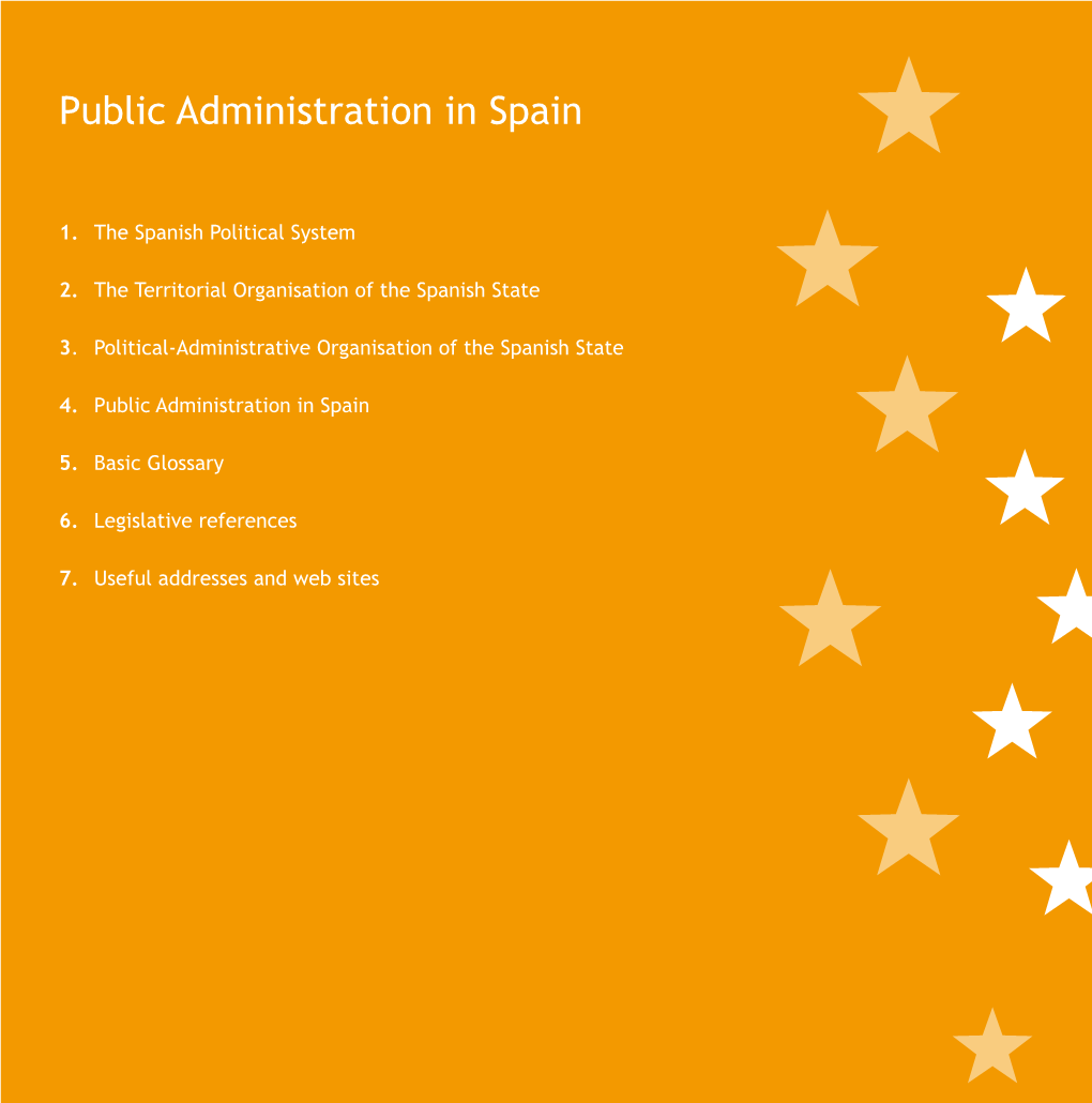 Public Administration in Spain