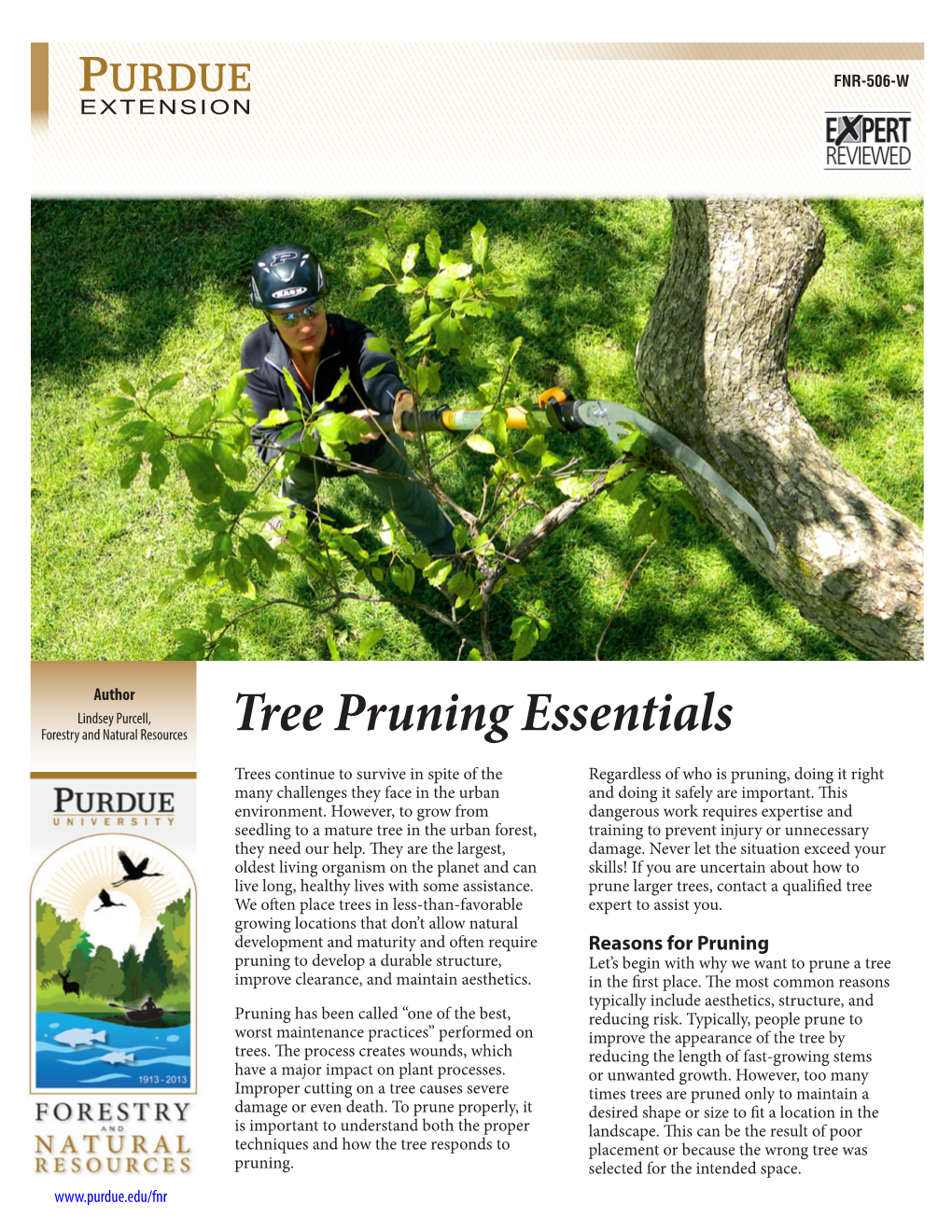 FNR-506-W • Tree Pruning Essentials