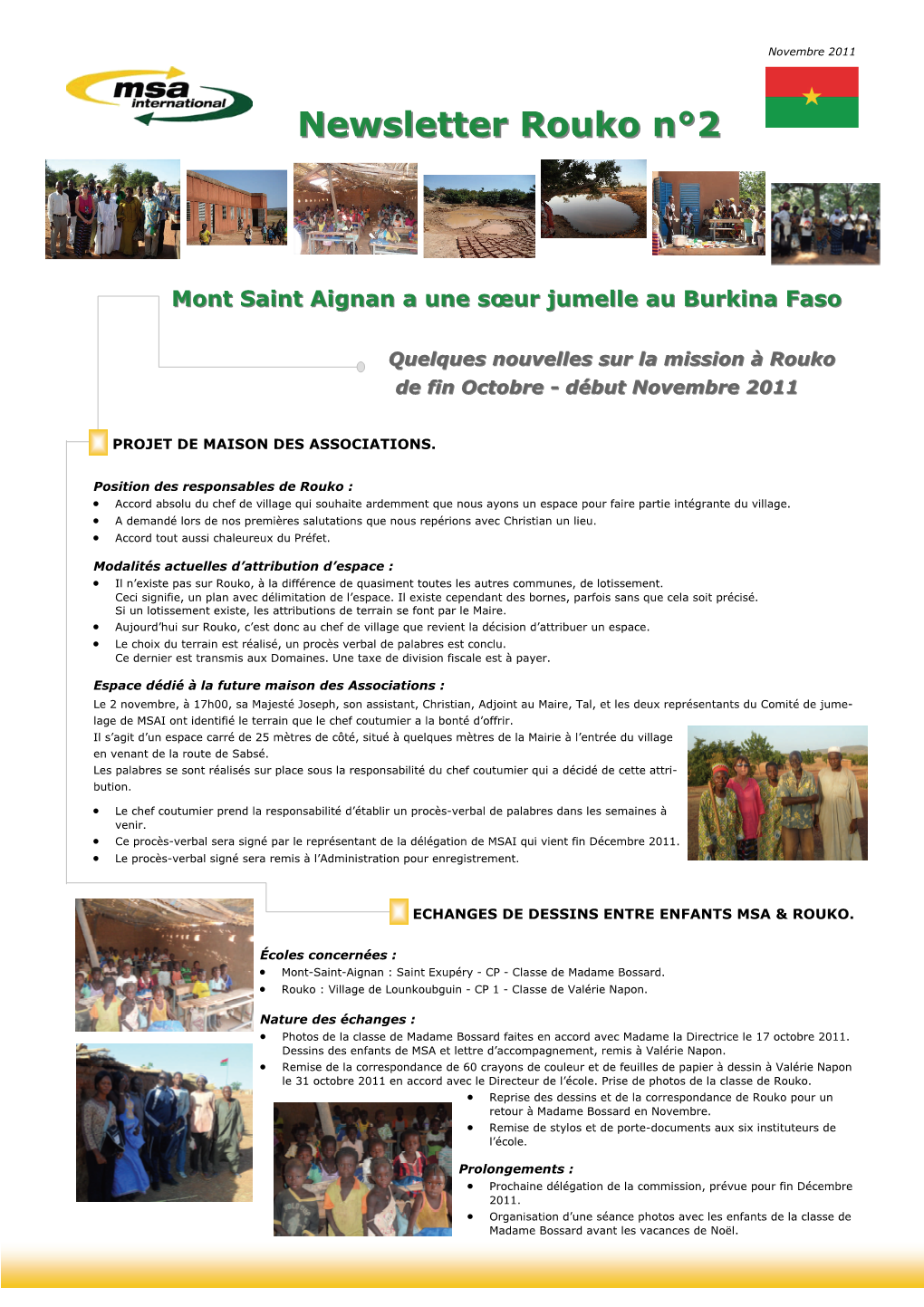 Newsletter Roukorouko N°2N°2