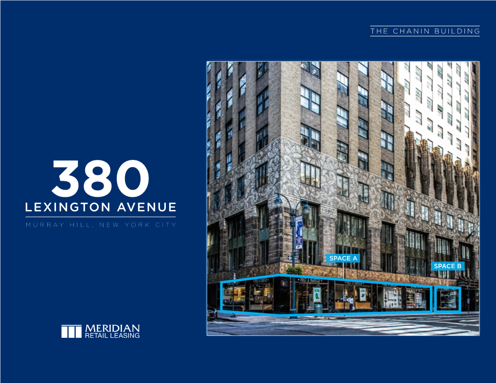 Murray Hill, New York City 380 Retail for Lease Lexington Avenue Murray Hill, Nyc