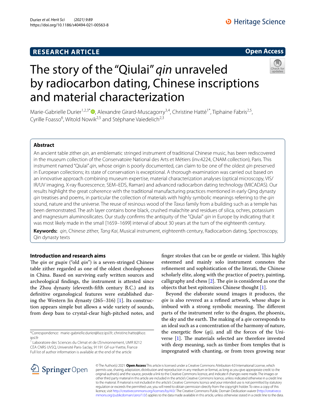 “Qiulai” Qin Unraveled by Radiocarbon Dating, Chinese Inscriptions And