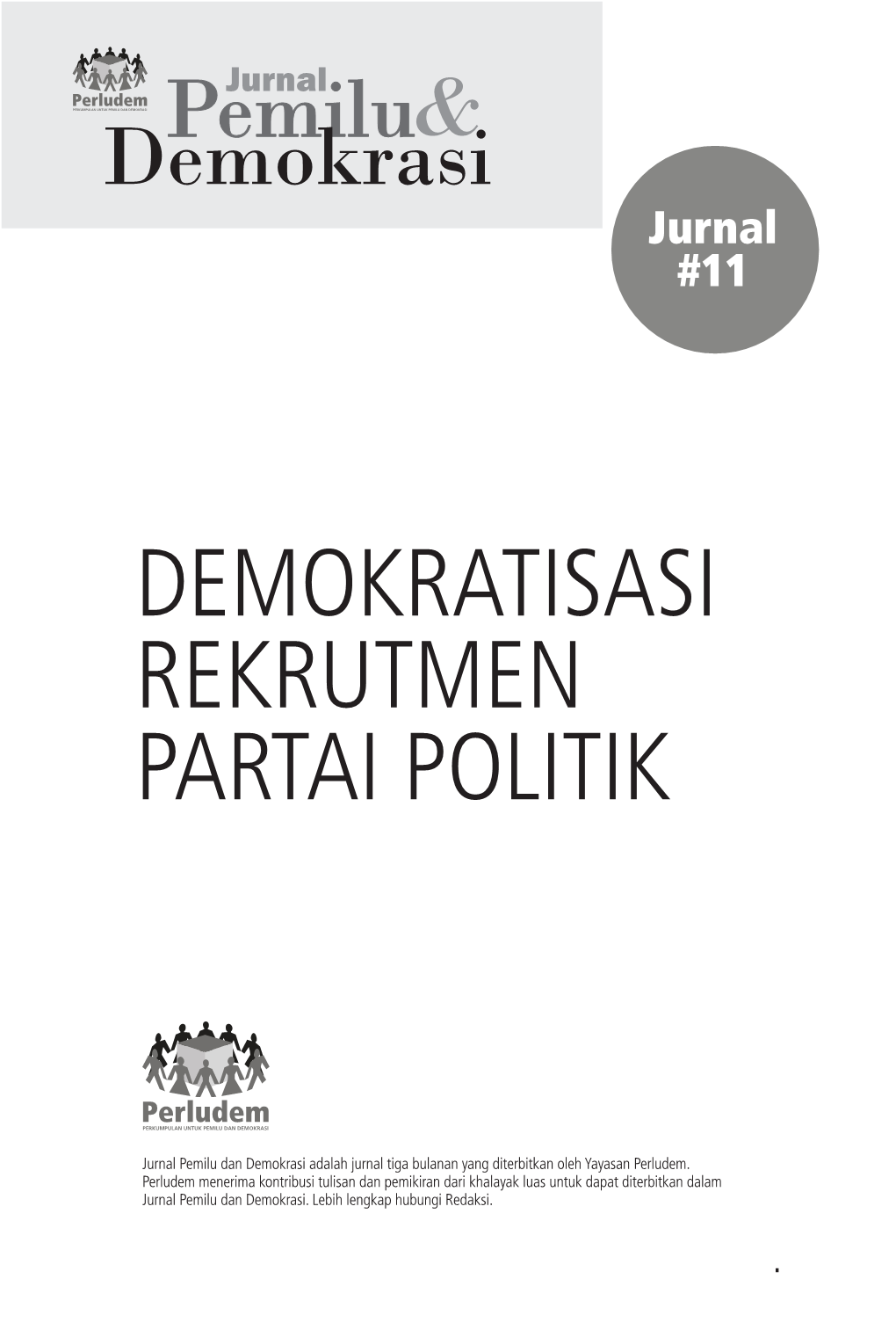 Jurnal 11 Demokratisasi Rekrutmen Partai Politik