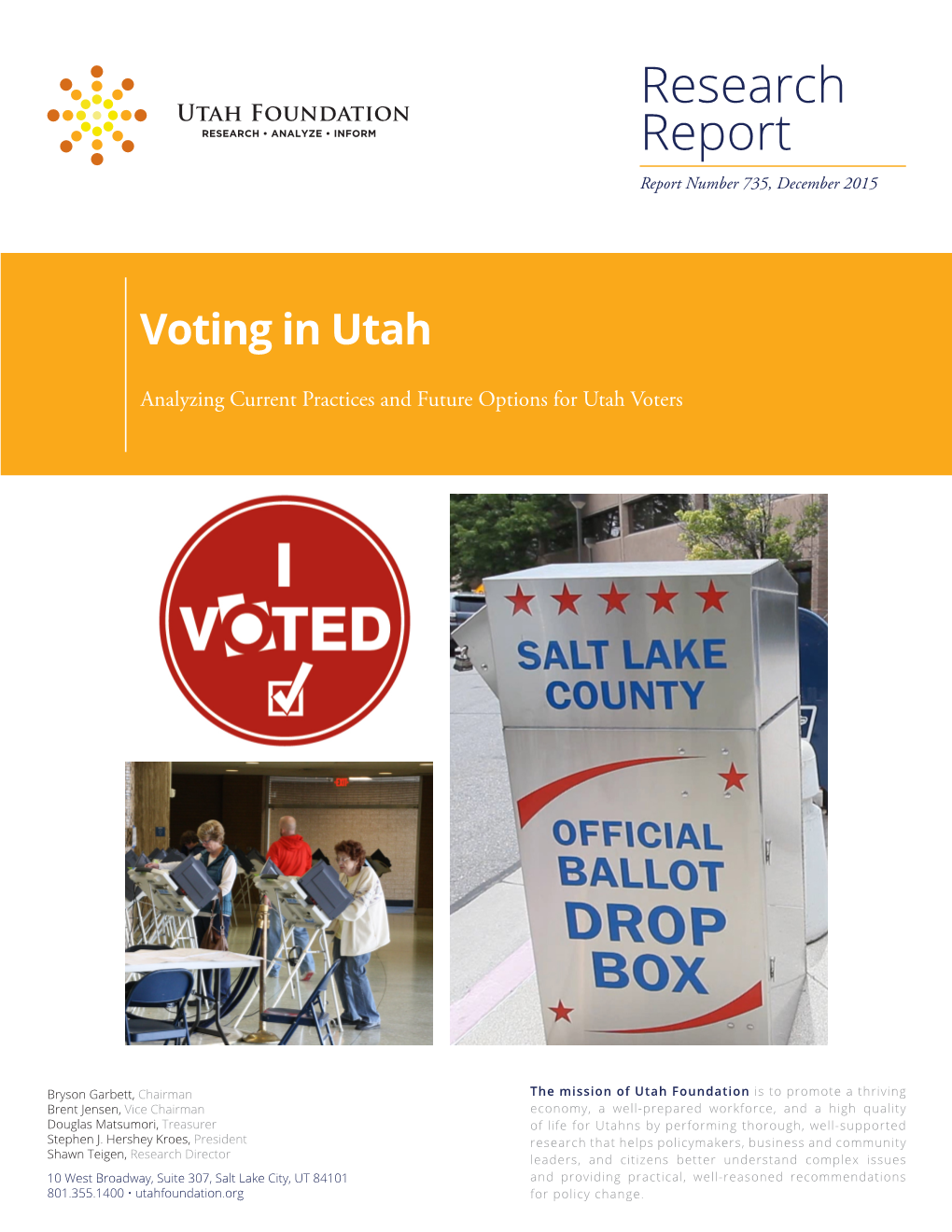 Voting in Utah