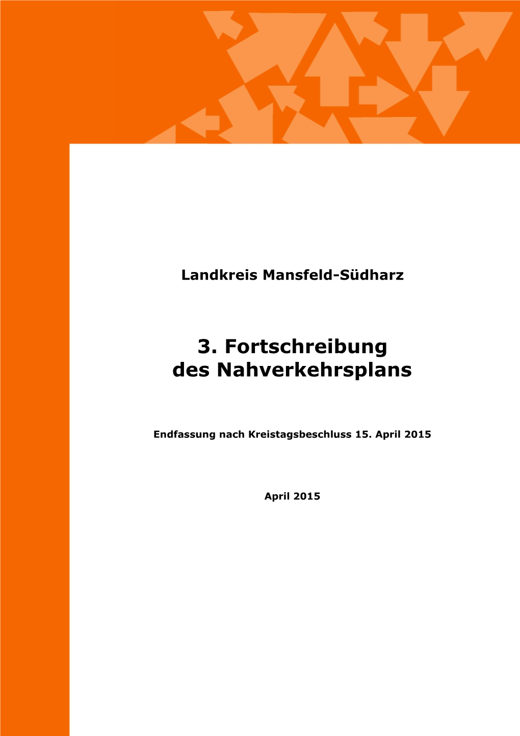 3. Fortschreibung Des Nahverkehrsplans