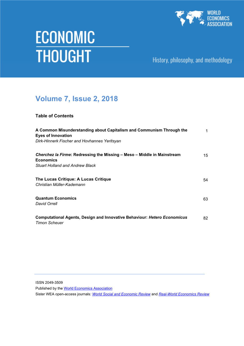 Volume 7, Issue 2, 2018