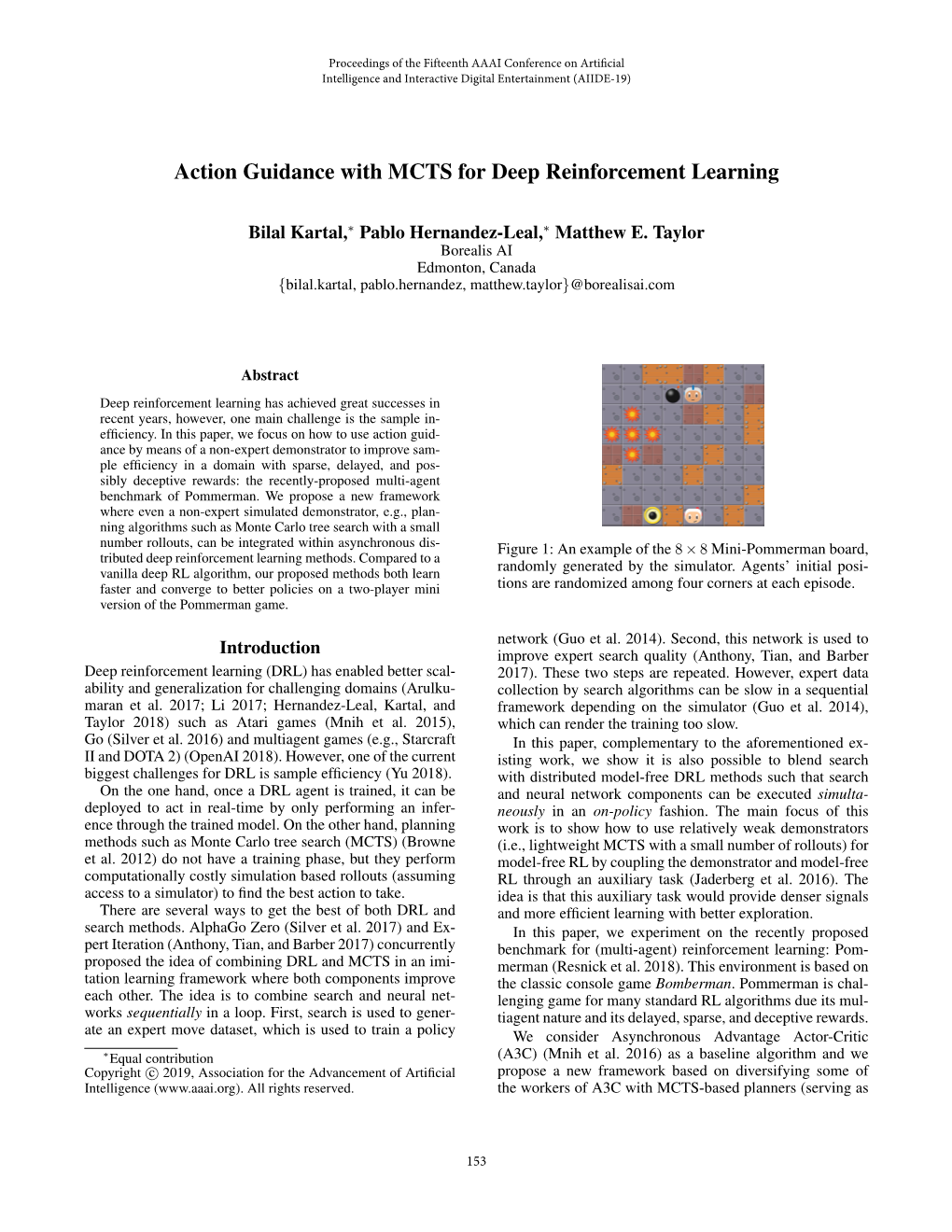 Action Guidance with MCTS for Deep Reinforcement Learning