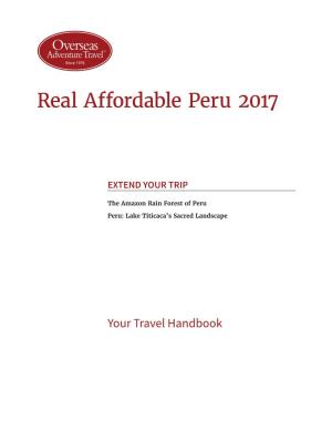 Real Affordable Peru 2017