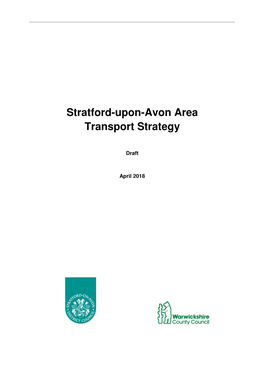 Stratford-Upon-Avon Area Transport Strategy
