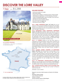 Discover the Loire Valley