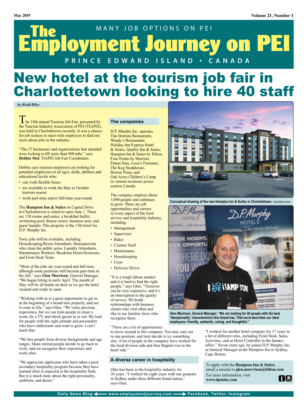 New Hotel at the Tourism Job Fair in Charlottetown Looking to Hire 40 Staff