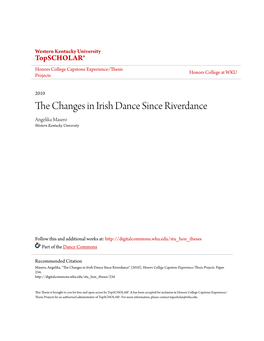 The Changes in Irish Dance Since Riverdance