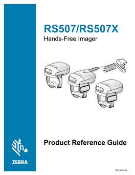 RS507/RS507X Product Reference Guide (En)