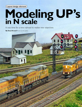 In N Scale It Was Time for a New Railroad to Realize New Objectives