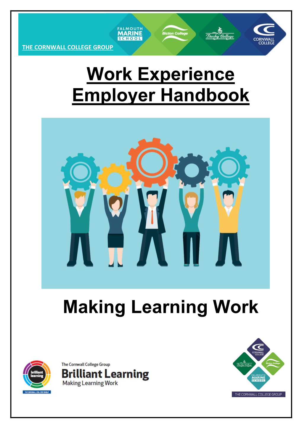 3.1) Work Experience Employer Handbook