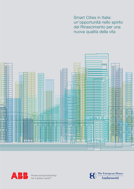 Smart Cities in Italia: Un'opportunità Nello