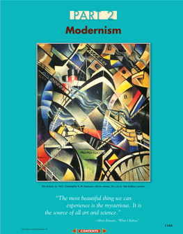 PART 2 Modernism