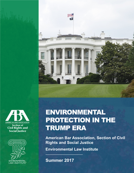 Environmental Protection in the Trump Era