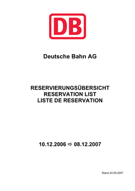 Deutsche Bahn AG