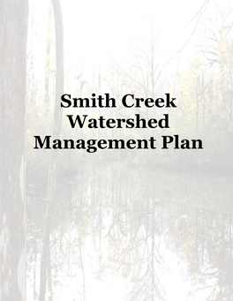 Smith Creek Watershed Management Plan