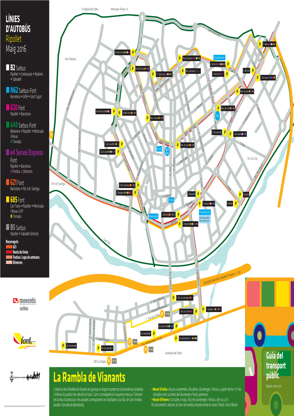 Guia Del Transport Públic De Ripollet