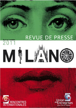 Revue De Presse Milano 2011-05-11