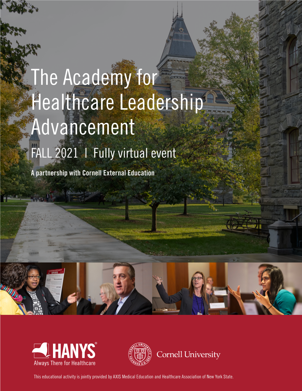 The Academy for Healthcare Leadership Advancement FALL 2021 | Fully Virtual Event