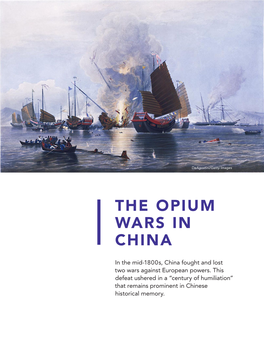 The Opium Wars in China