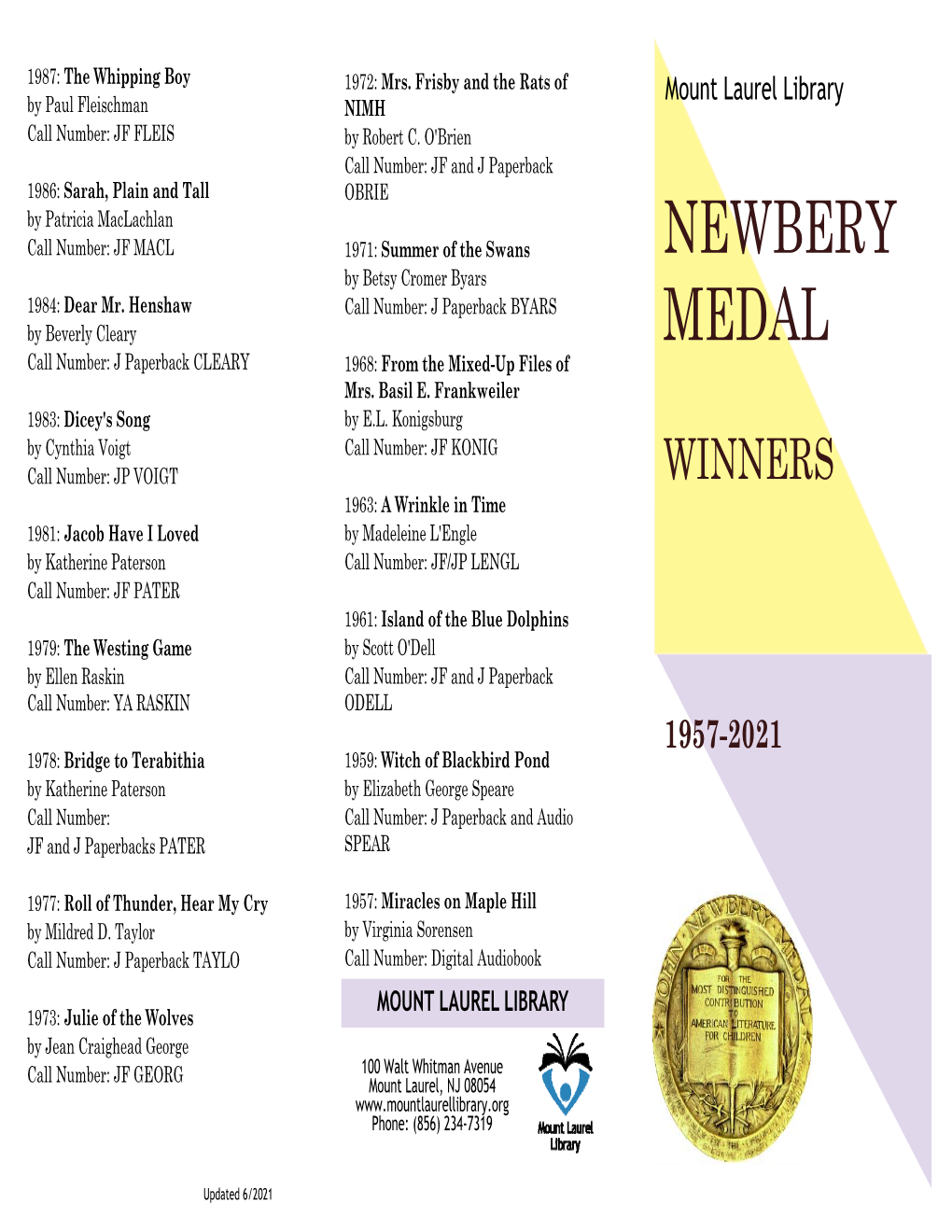 Newbery Medal