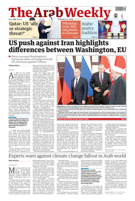US Push Against Iran Highlights Differences Between Washington, EU ► Pence Accused Washington’S European Allies of Trying to Break US Sanctions Against Tehran