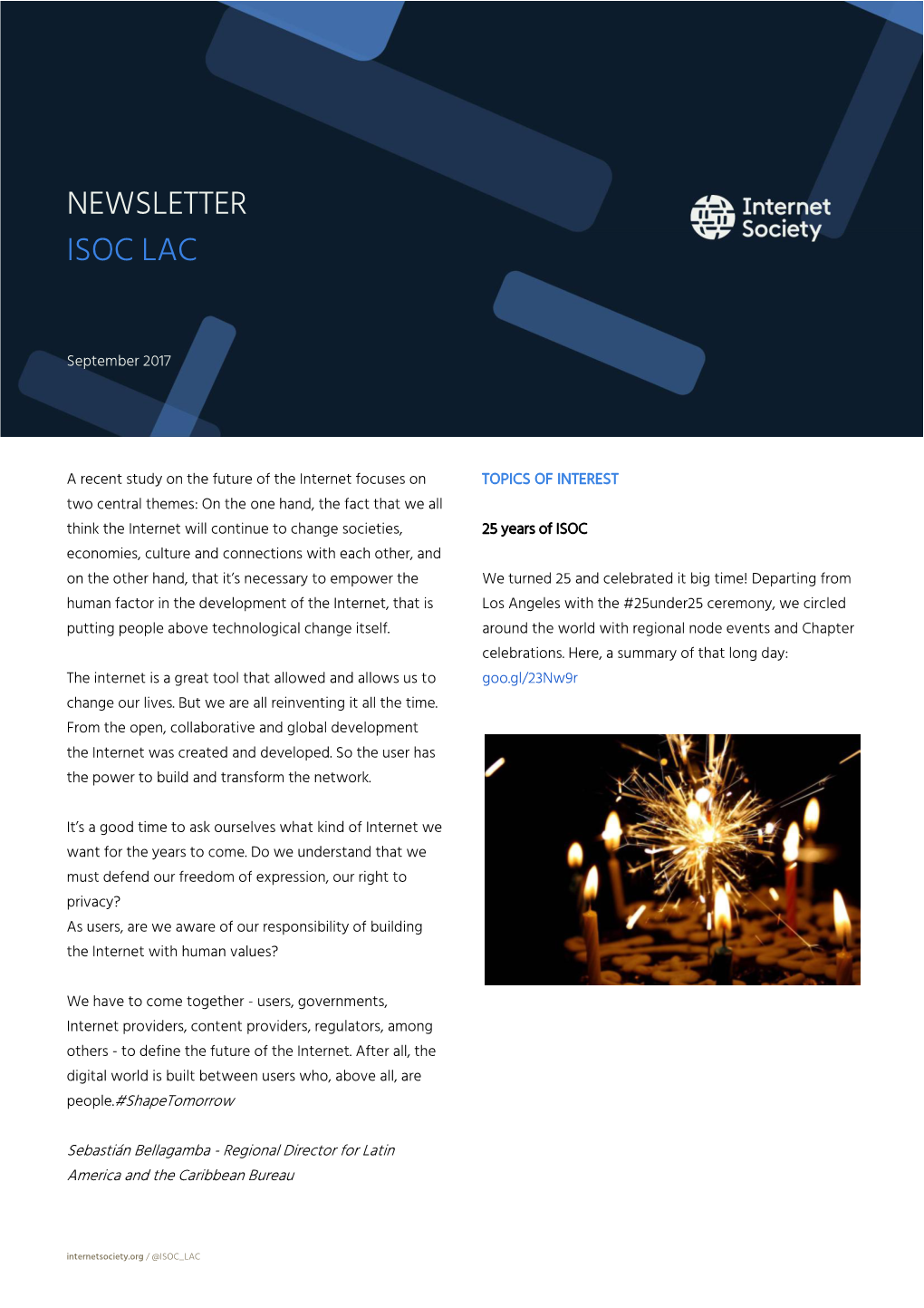 Newsletter Isoc Lac