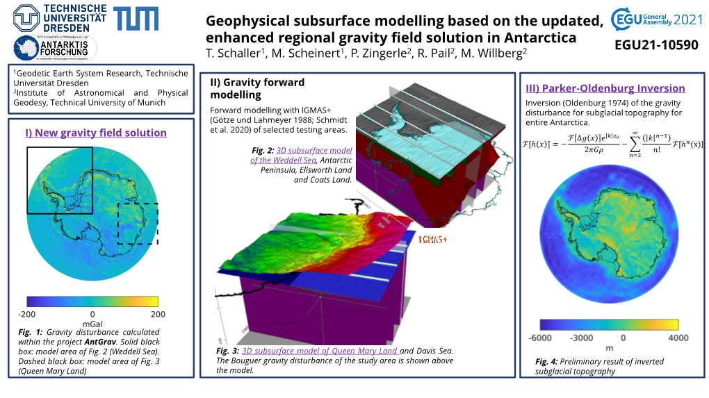 Geophysical Subsurface Modelling Based on the Updated, Enhanced Regional Gravity Field Solution in Antarctica EGU21-10590 T