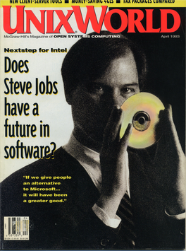 Nextstep for Intel. Does Steve Jobs Have a Future in Software?