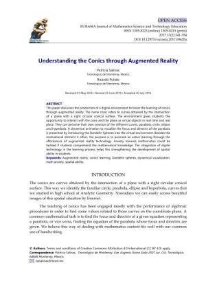 Understanding the Conics Through Augmented Reality