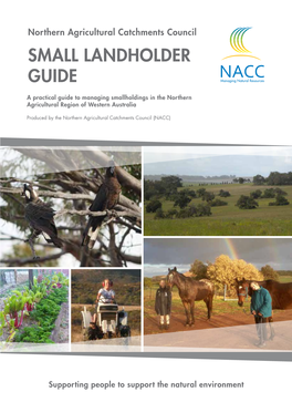 NACC Small Landholder Guide the NORTHERN AGRICULTURAL REGION