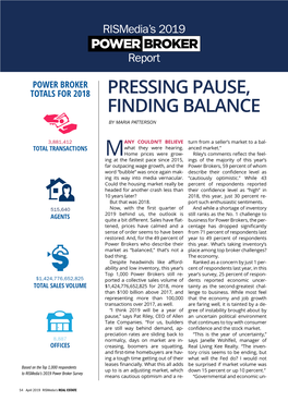 Pressing Pause, Finding Balance by Maria Patterson