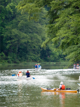 Mayes Lake, Located at Lefleur's Bluff State Park, Offers a Great Place to Paddle a Small Craft
