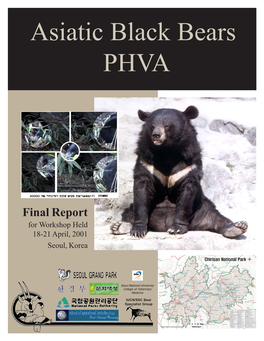 Asiatic Black Bears PHVA