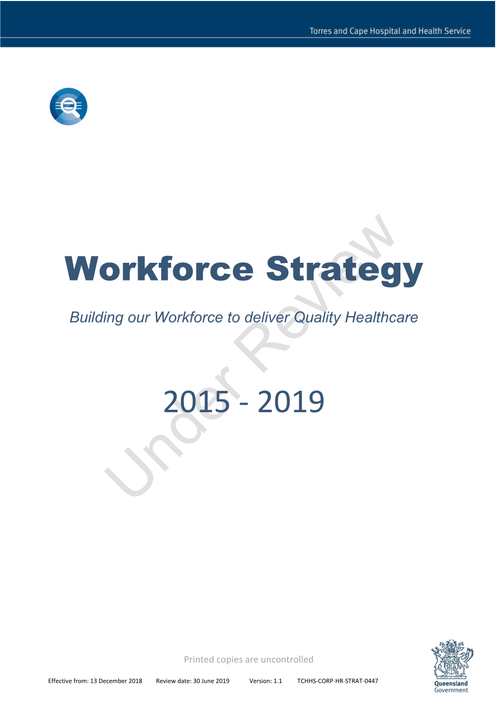 TCHHS Workforce Strategy and Action Plan