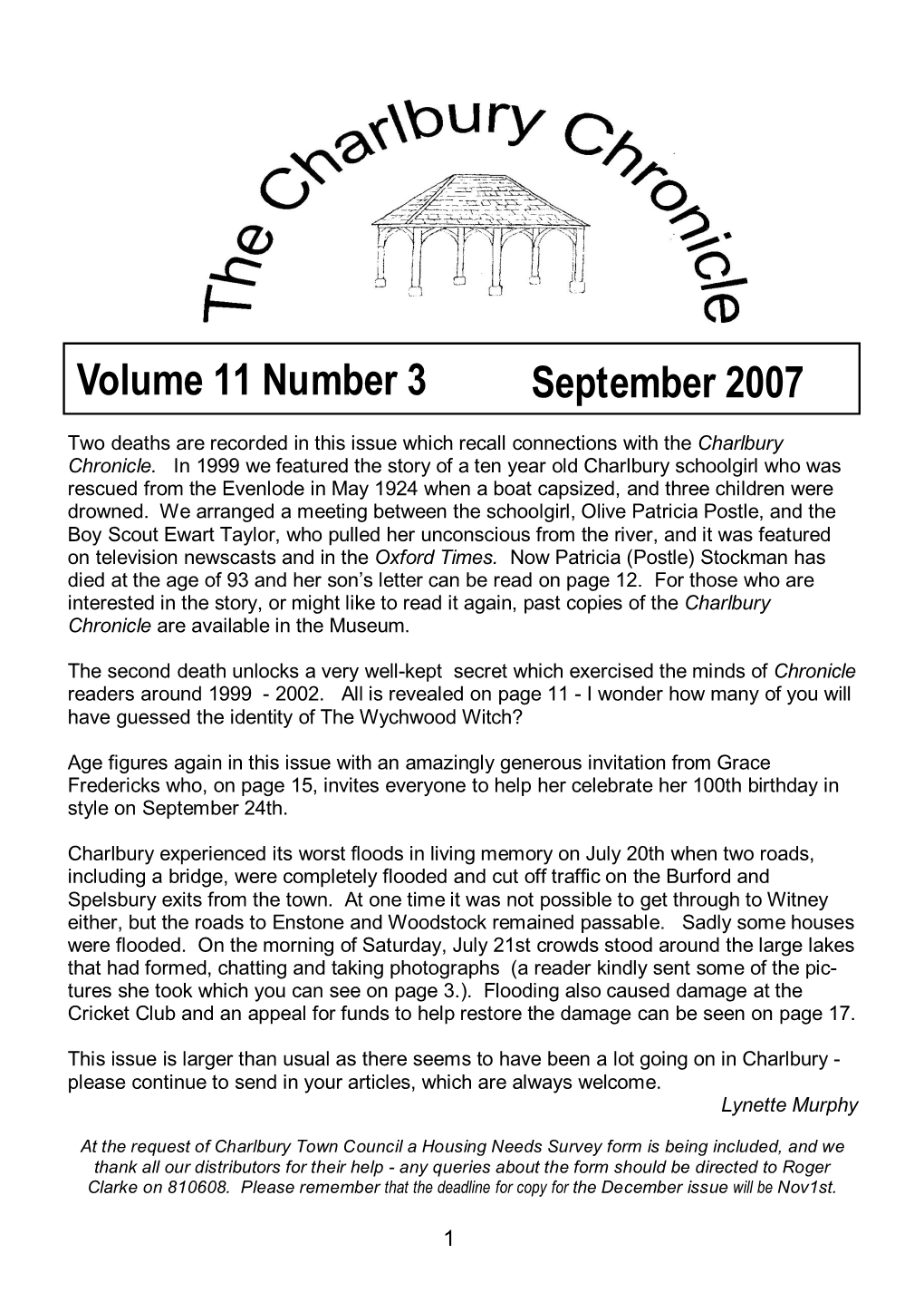 Volume 11 Number 3 September 2007