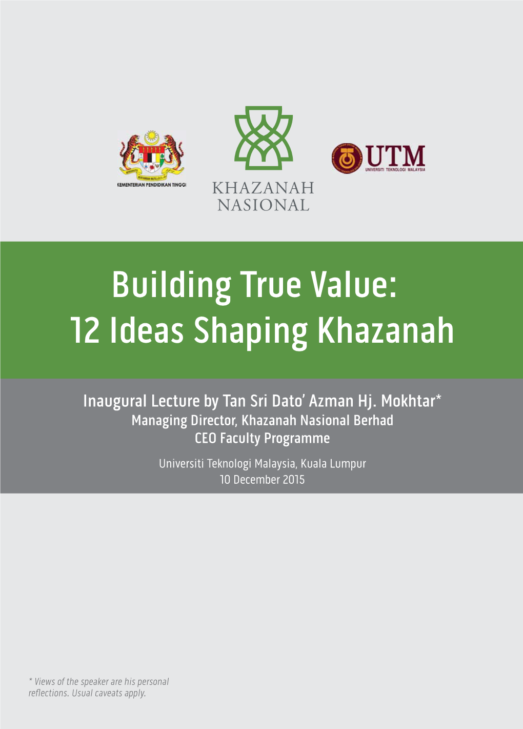 12 Ideas Shaping Khazanah Book.Indd