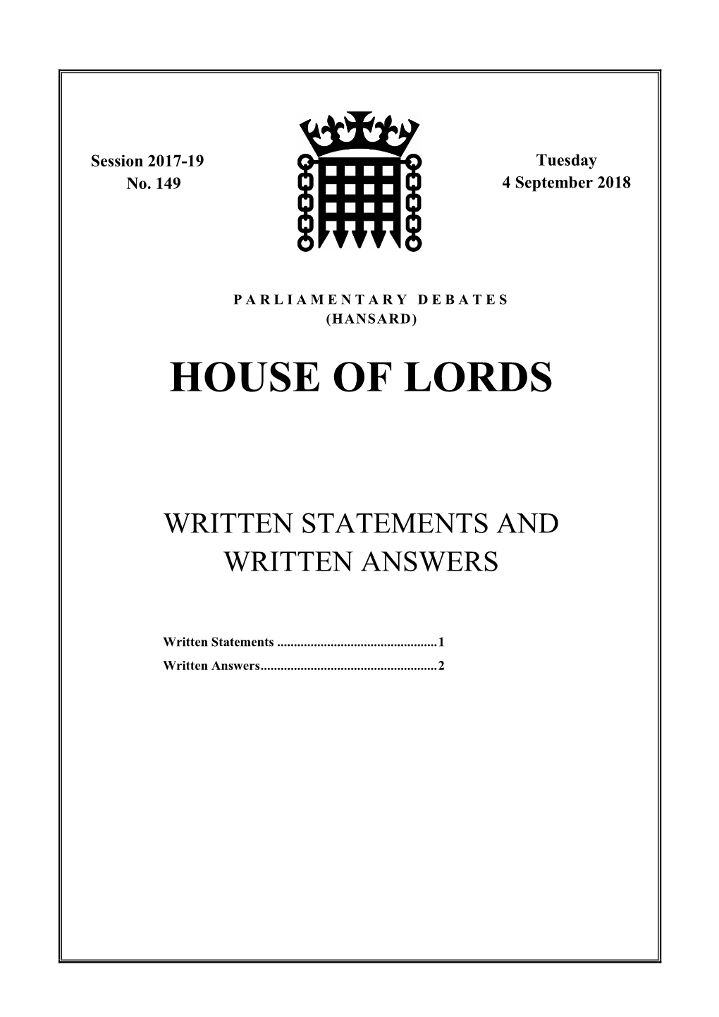 House of Lords