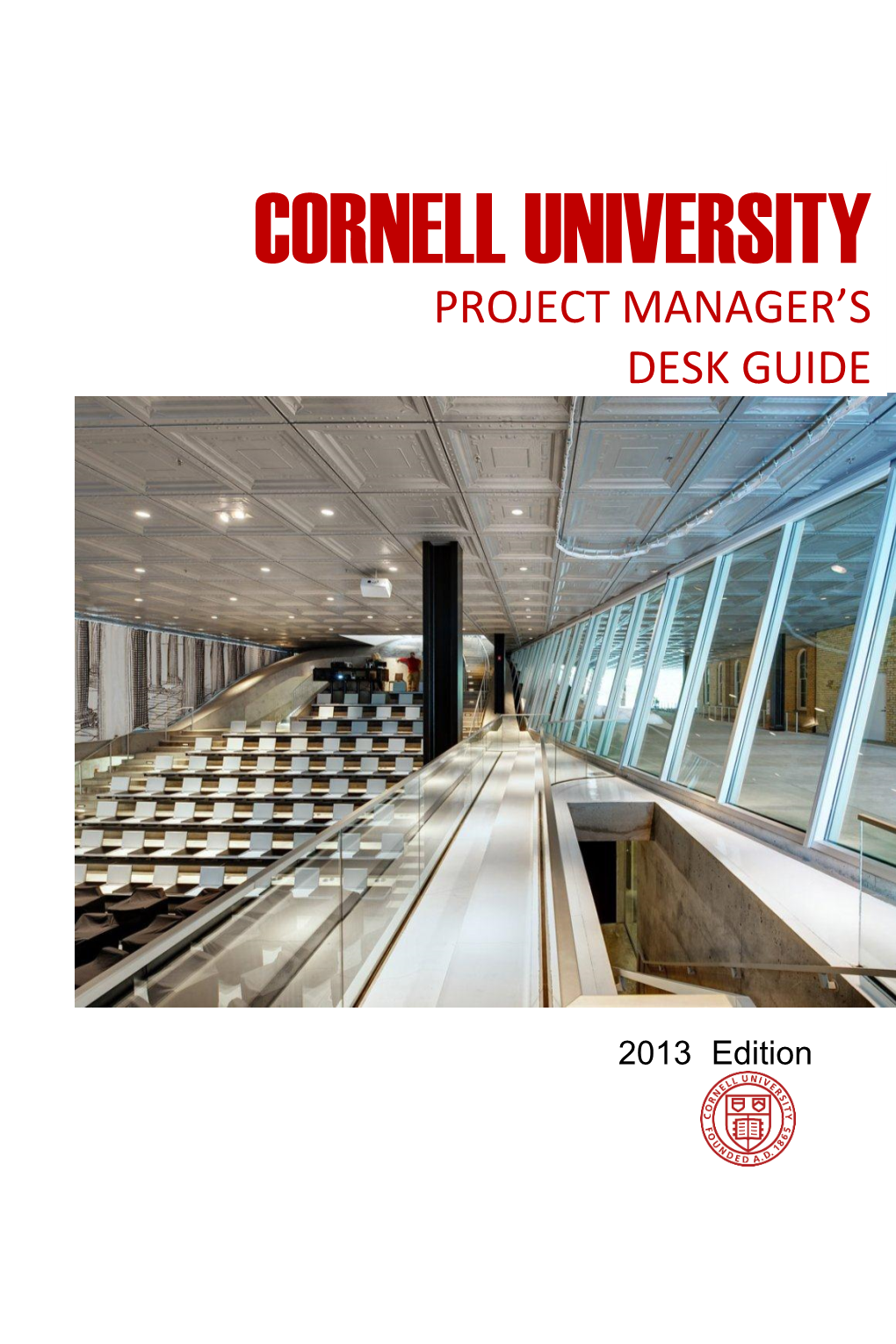 Cornell University Project Manager's Desk Guide